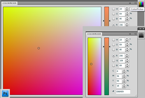 Colorpicker for Adobe Photoshop CS4 by Anastasiy Safari