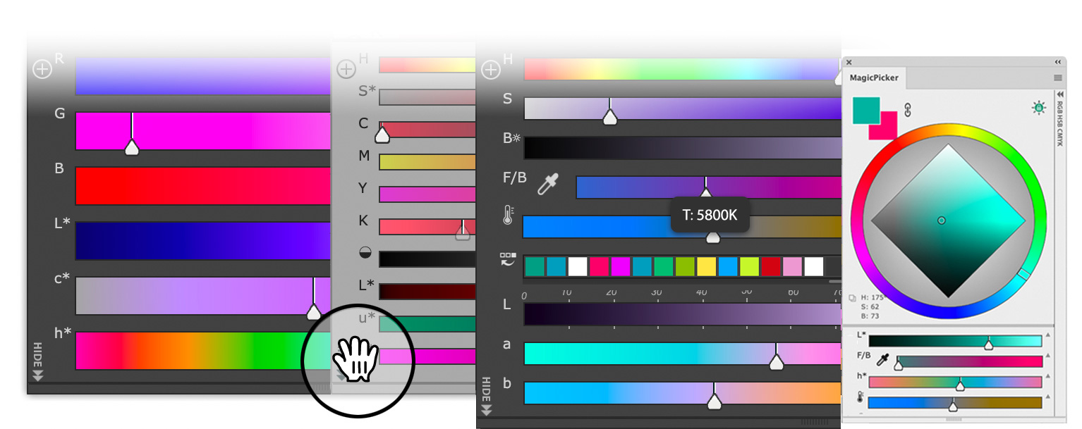 Color Temperature Wheel