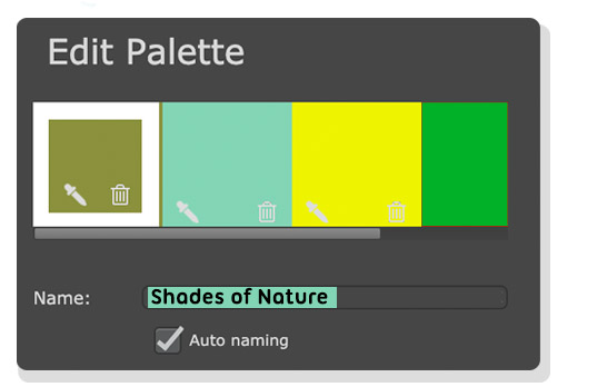 MagicTints for Adobe CC & Desktop: Edit existing color palettes