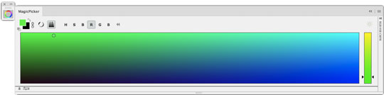 MagicPicker Color Wheel example 3