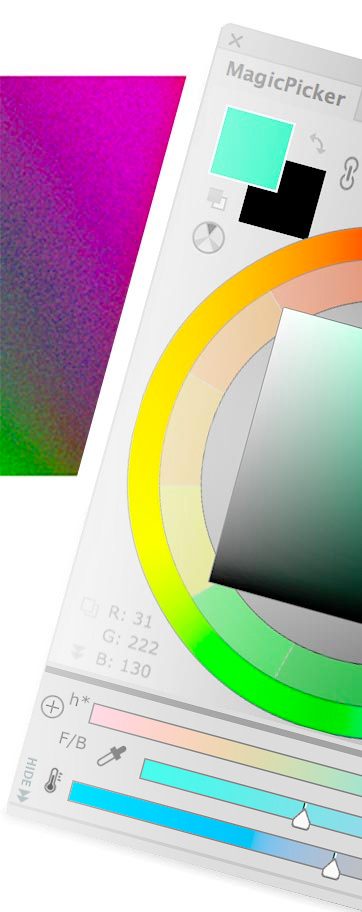 MagicPicker 4 - advanced color wheel and color picker for Photoshop and Illustrator
