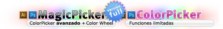 MagicPicker, version full es ColorPicker avanzado + Rueda de colores. ColorPicker, 15-días prueba gratuita