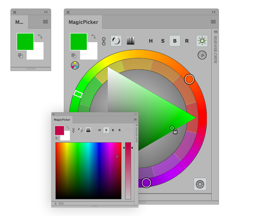 color wheel picker for photoshop cs5 plugin