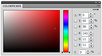 ColorPicker panel example