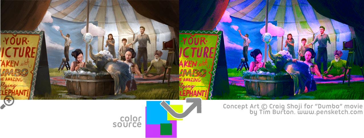 MagicTints: High-end Concept Art Color Matching that auto-works with any type of imagery