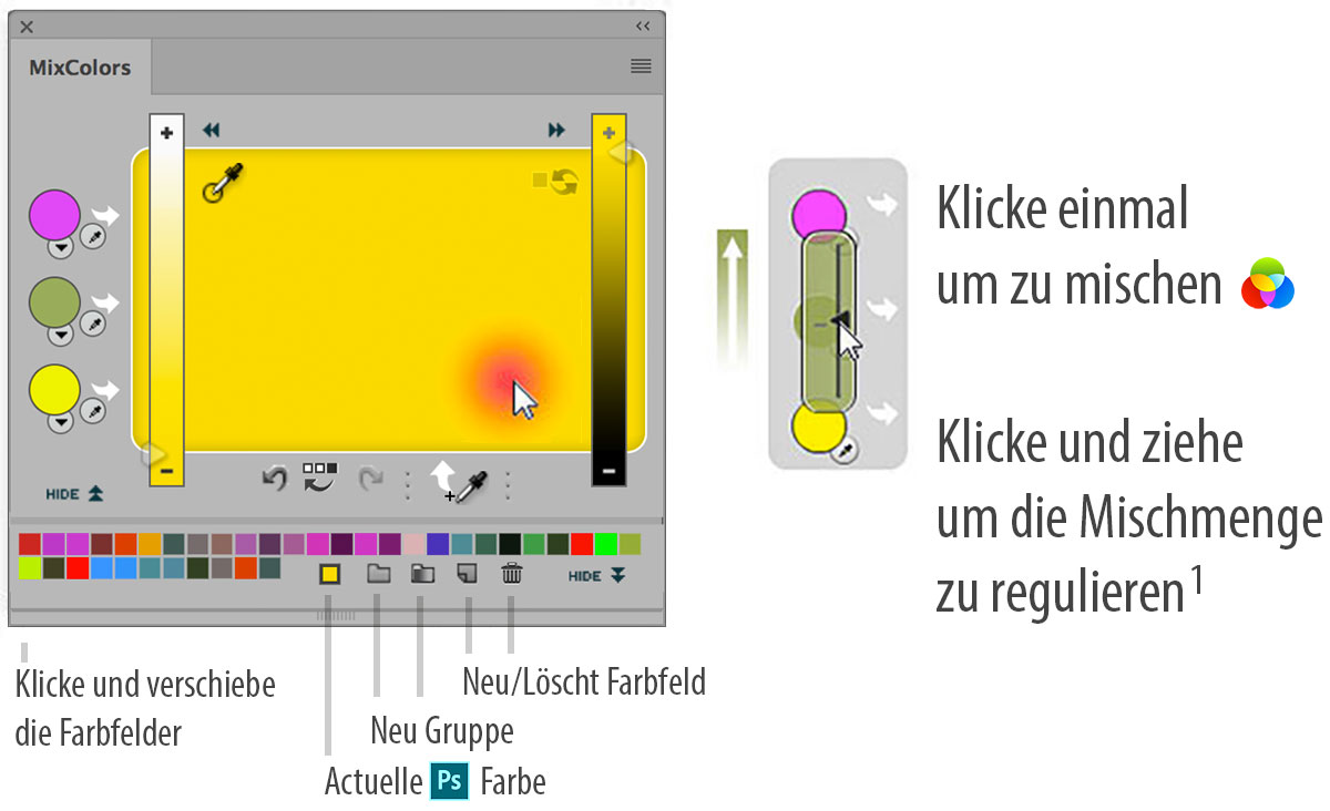 Mixcolors Schnelles Mischen Von Farben Photoshop Photoshop Cs5 Cs3 Cs4 Panel Plugin Anastasiy Die Richtigen Werkzeuge Fur Maler Download Mixcolors For Graphic Designers Concept Artists Matte Painters Comic Artists Vfx