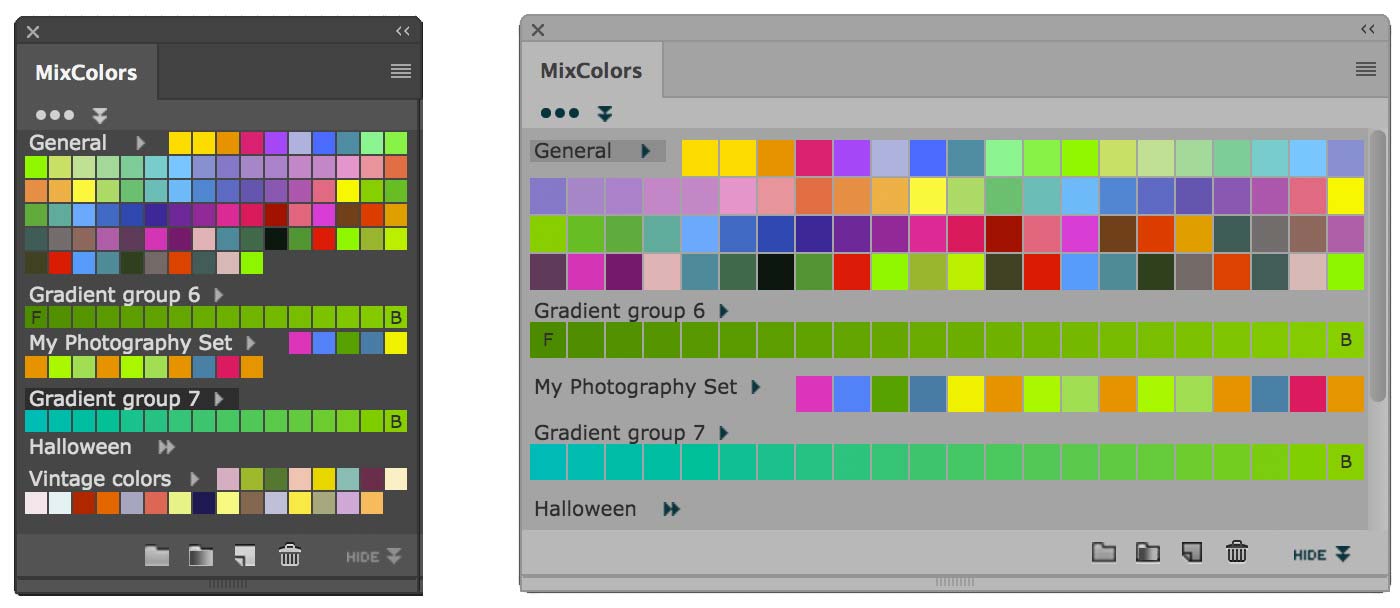 Photoshop MixColors - a color mixer